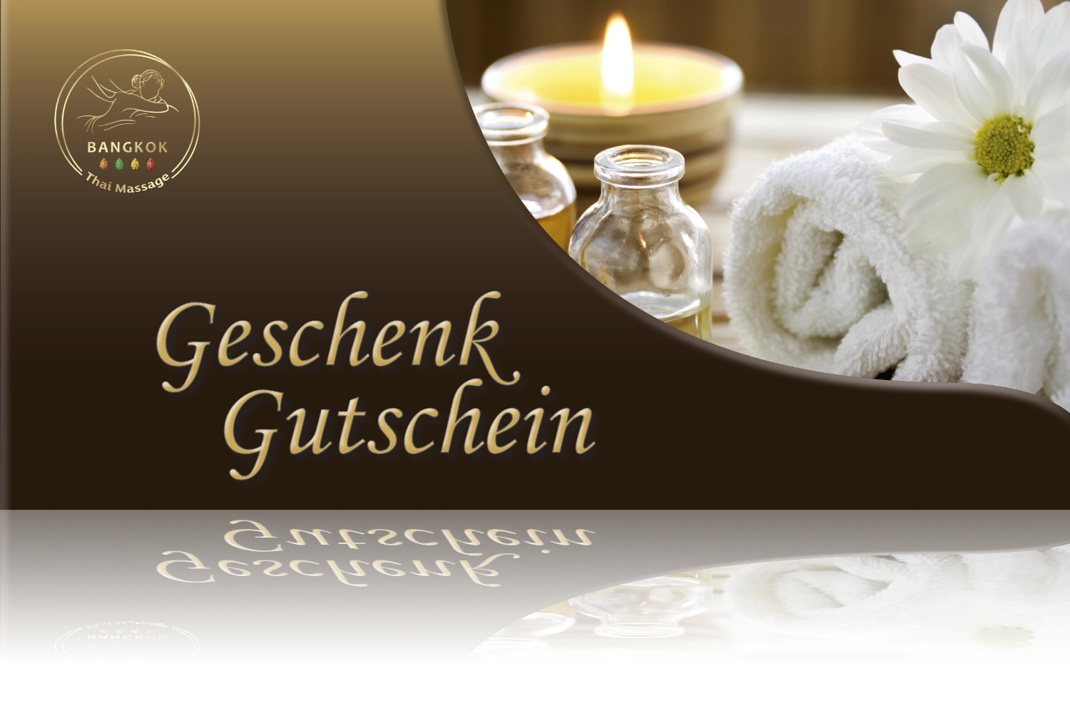 Geschenkgutschein der Bangkok Thaimassage Köln
