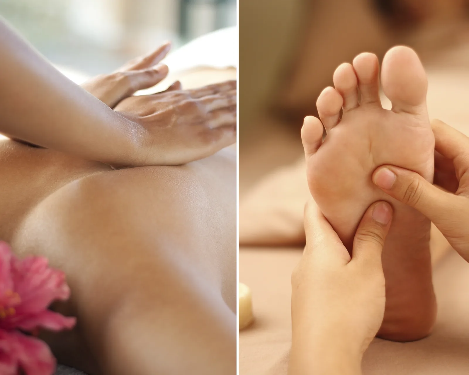 Rücken-Fuß Kombi-Massage bei Bangkok Thaimassage in Köln